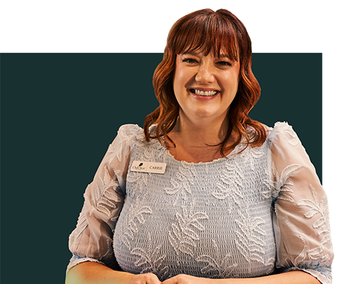 An OakStar Bank team member ready to assist customers.